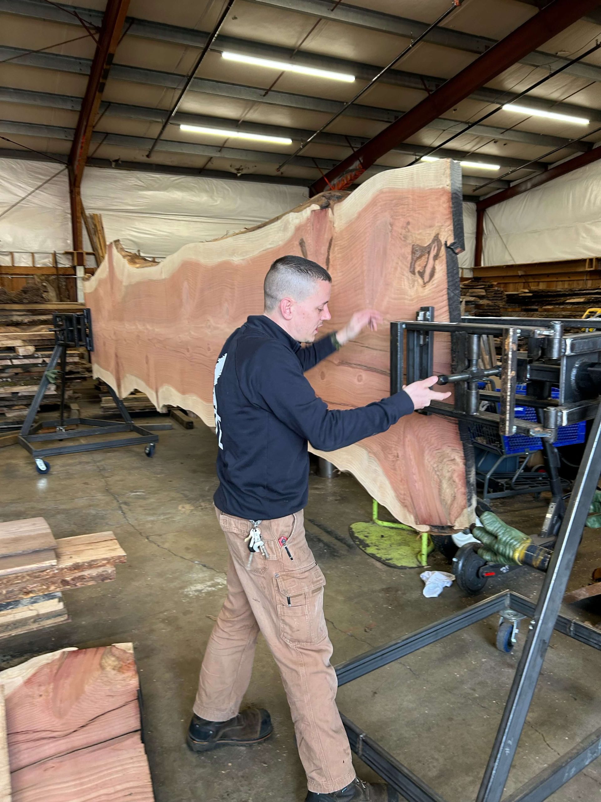 Saw Mill Live Edge Slab